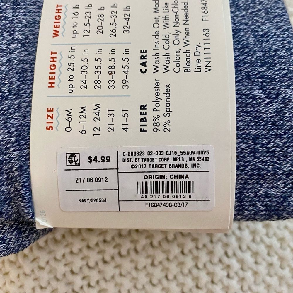 Blue tights - Picture 6 of 6